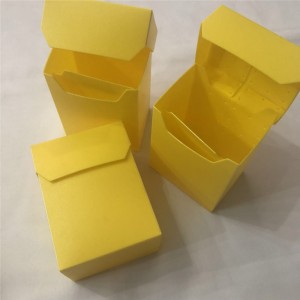 Scatole da gioco in plastica giallo tcg
